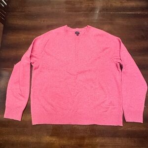 Pink XXL J. Crew Sweater